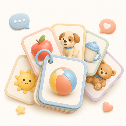Toddler First Words Cards